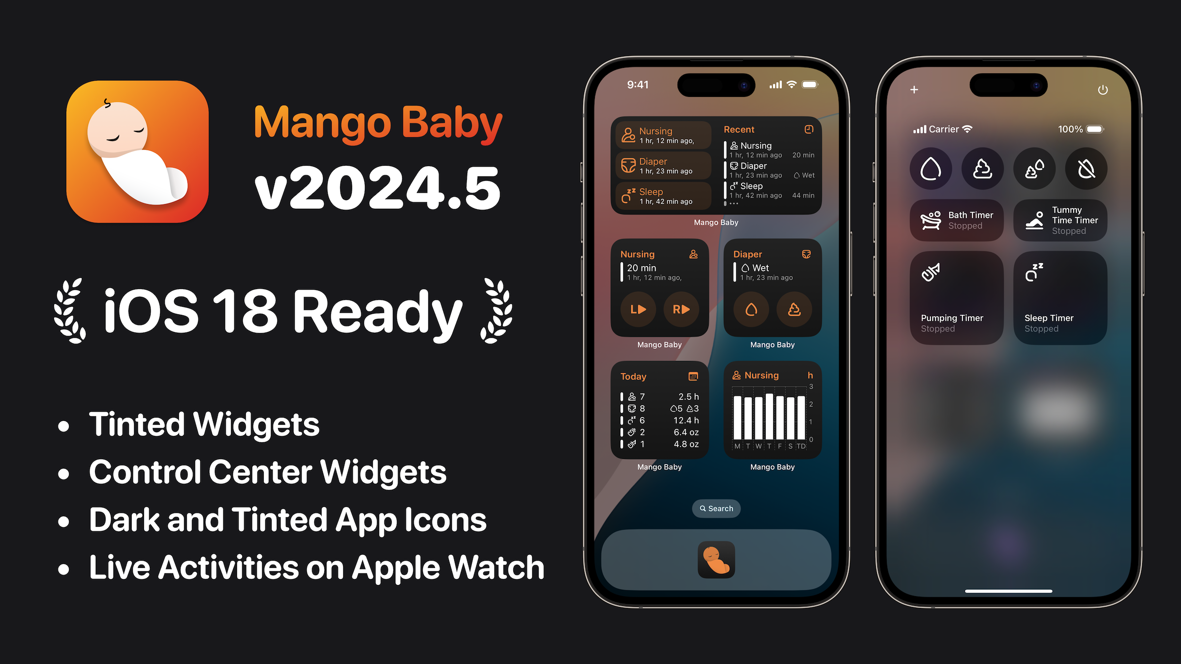 Mango Baby's major iOS 18 update